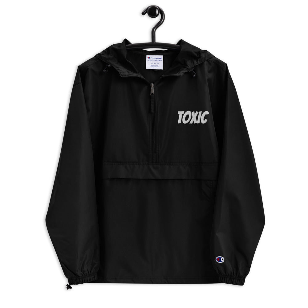 TOXIC Embroidered Champion Packable Jacket