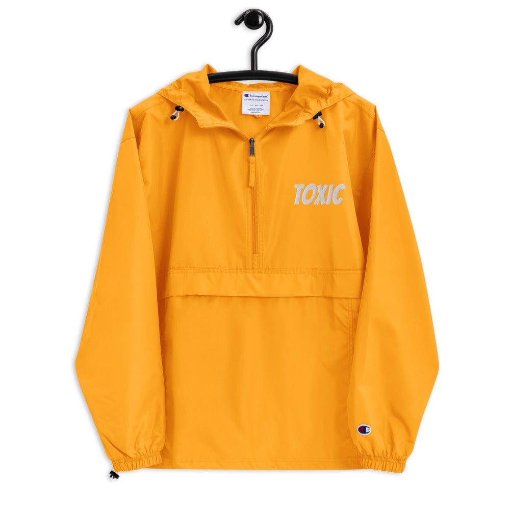 TOXIC Embroidered Champion Packable Jacket