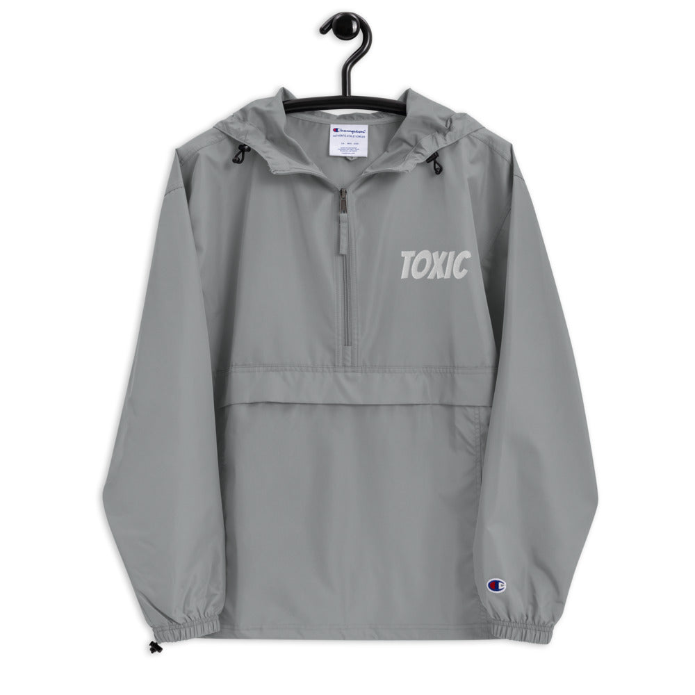 TOXIC Embroidered Champion Packable Jacket