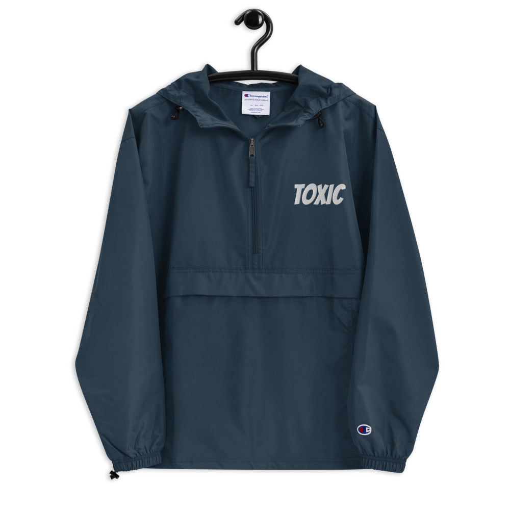TOXIC Embroidered Champion Packable Jacket