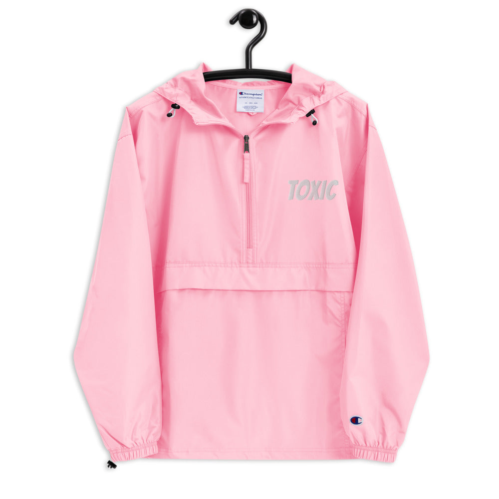 TOXIC Embroidered Champion Packable Jacket