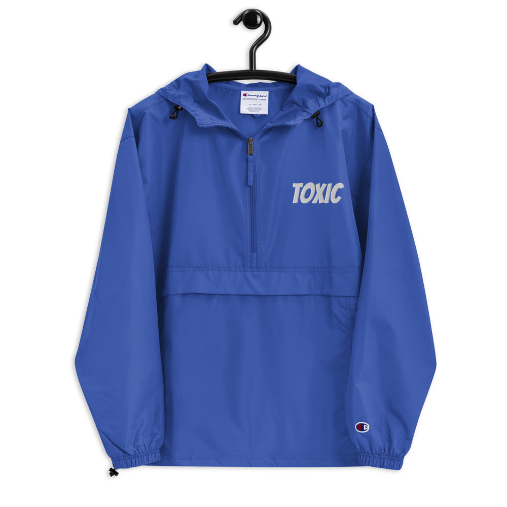 TOXIC Embroidered Champion Packable Jacket
