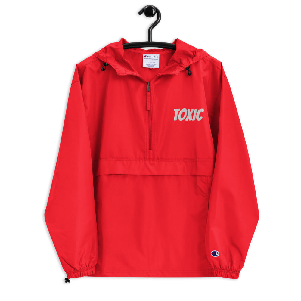 TOXIC Embroidered Champion Packable Jacket