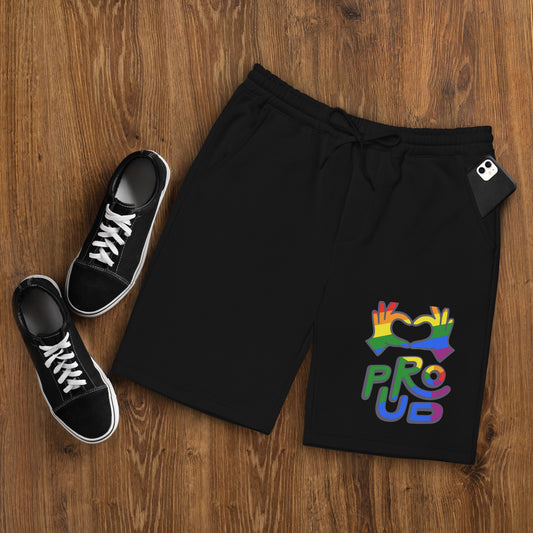 Be Yourself  fleece shorts