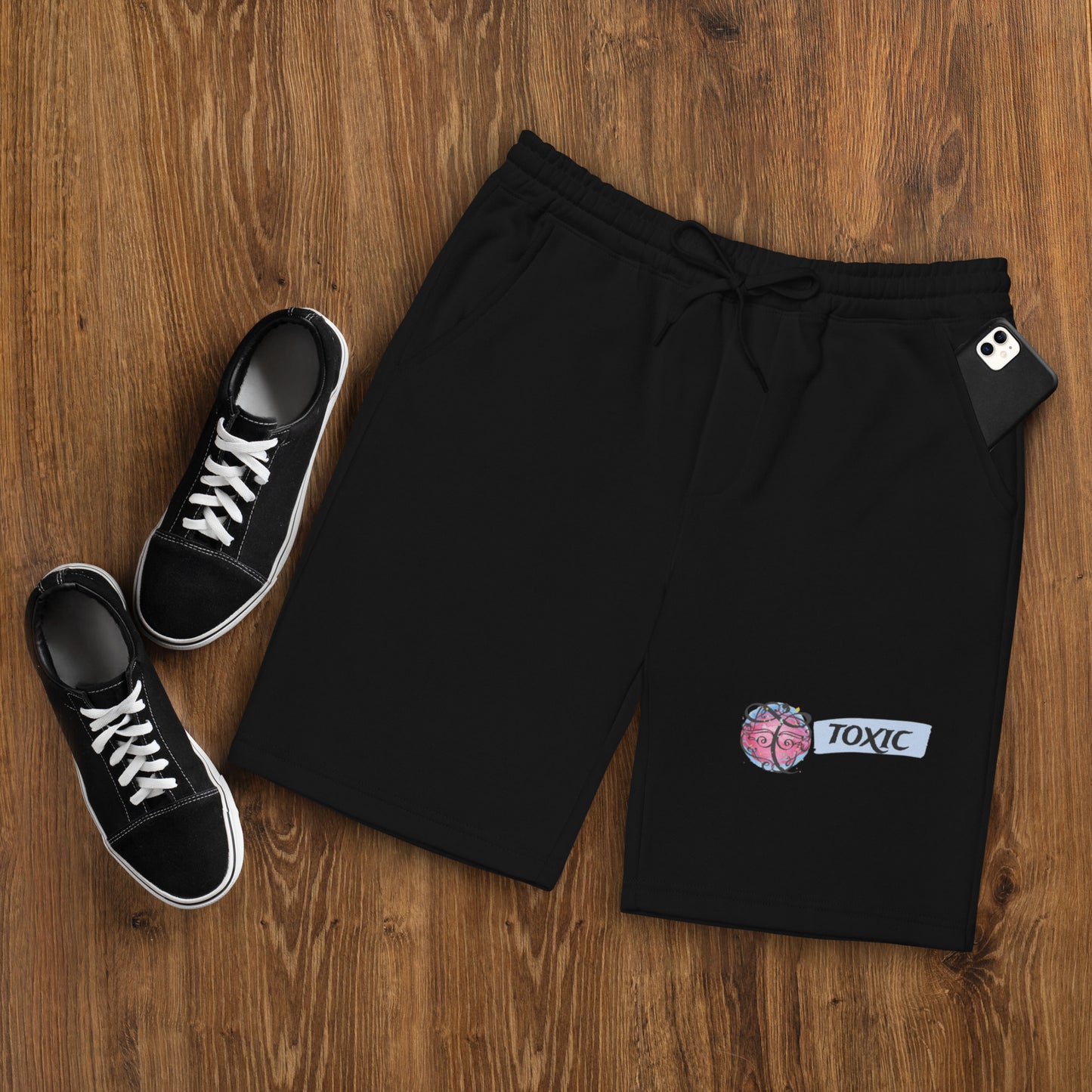 TOXIC Men's fleece shorts