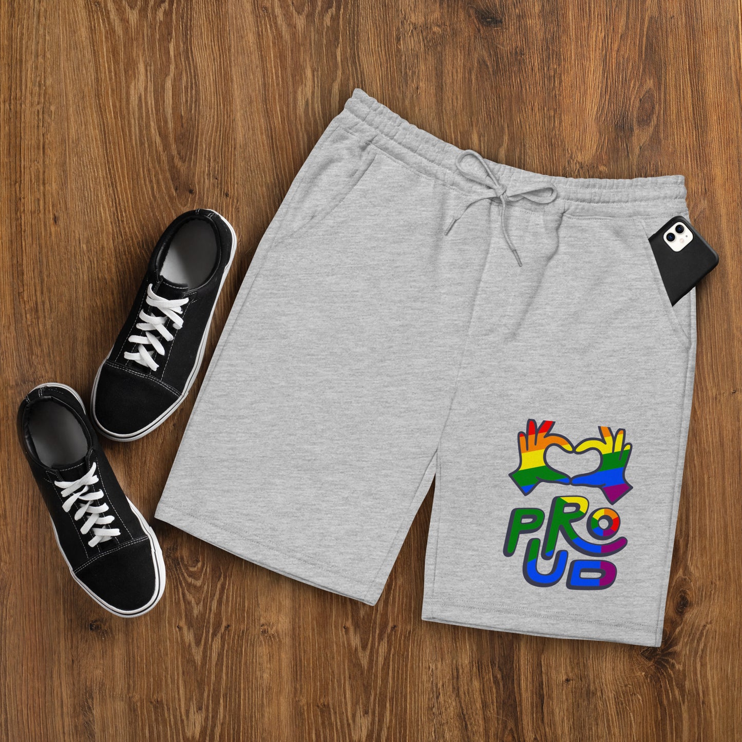 Be Yourself  fleece shorts