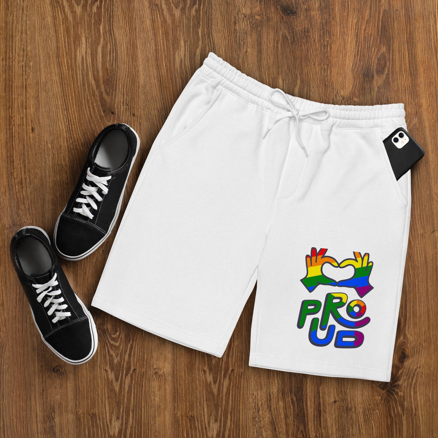 Be Yourself  fleece shorts