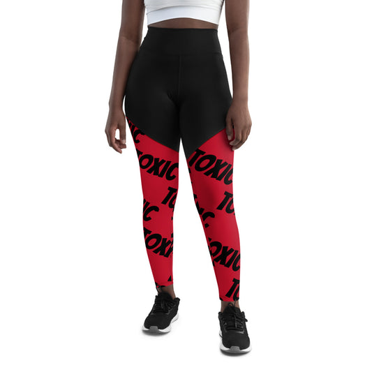 TOXIC ALL OVER Sports Leggings