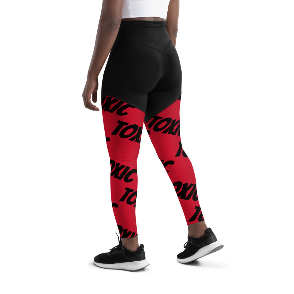 TOXIC ALL OVER Sports Leggings