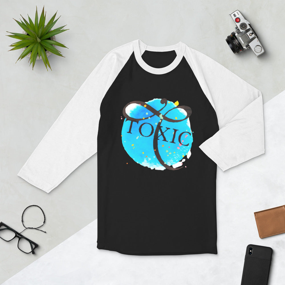 3/4 sleeve raglan shirt