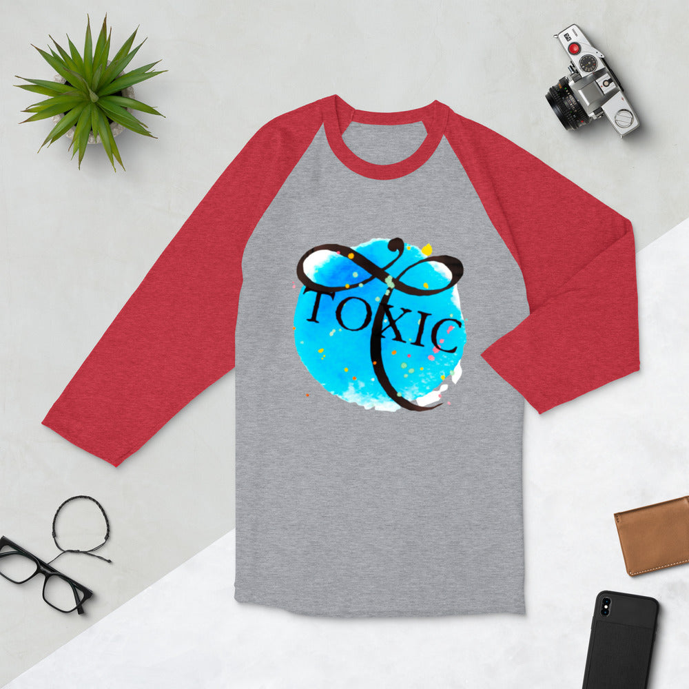 3/4 sleeve raglan shirt