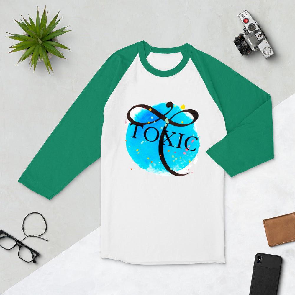 3/4 sleeve raglan shirt
