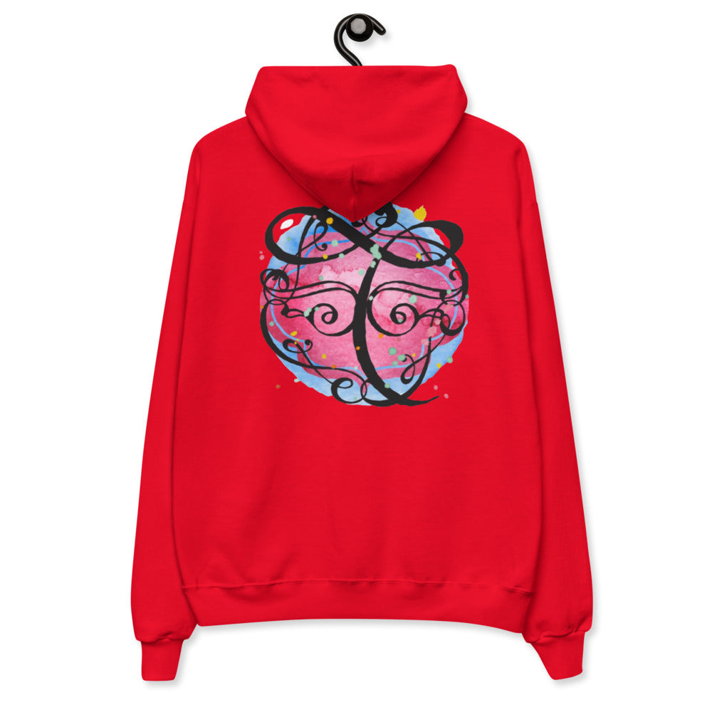 TOXIC Lip Unisex fleece hoodie