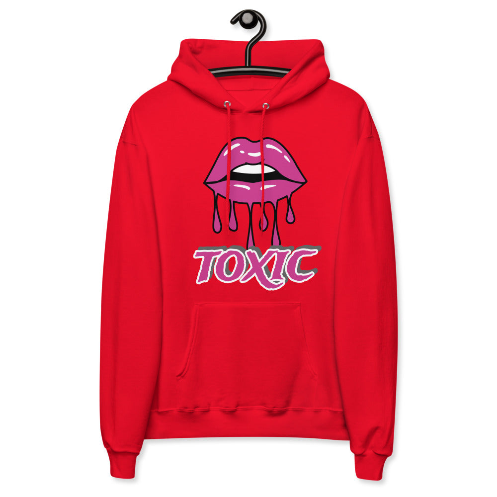 TOXIC Lip Unisex fleece hoodie