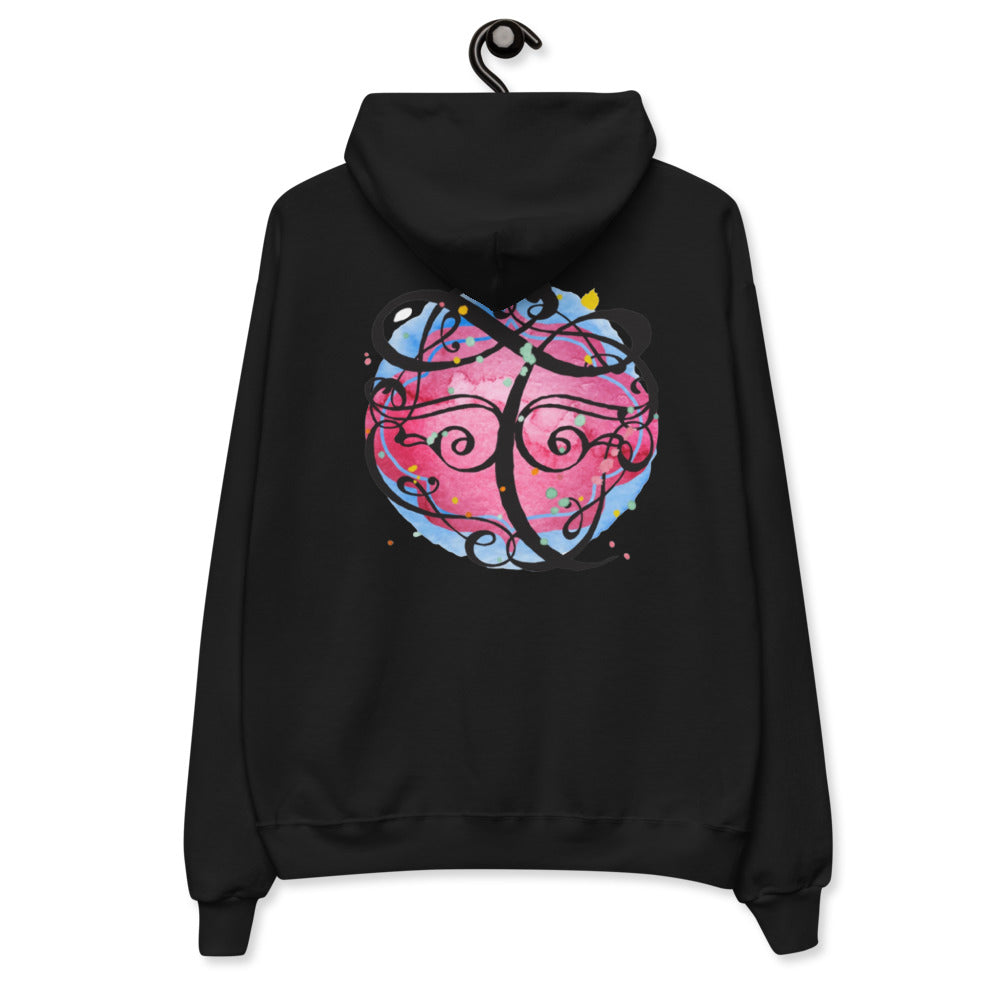 TOXIC Lip Unisex fleece hoodie