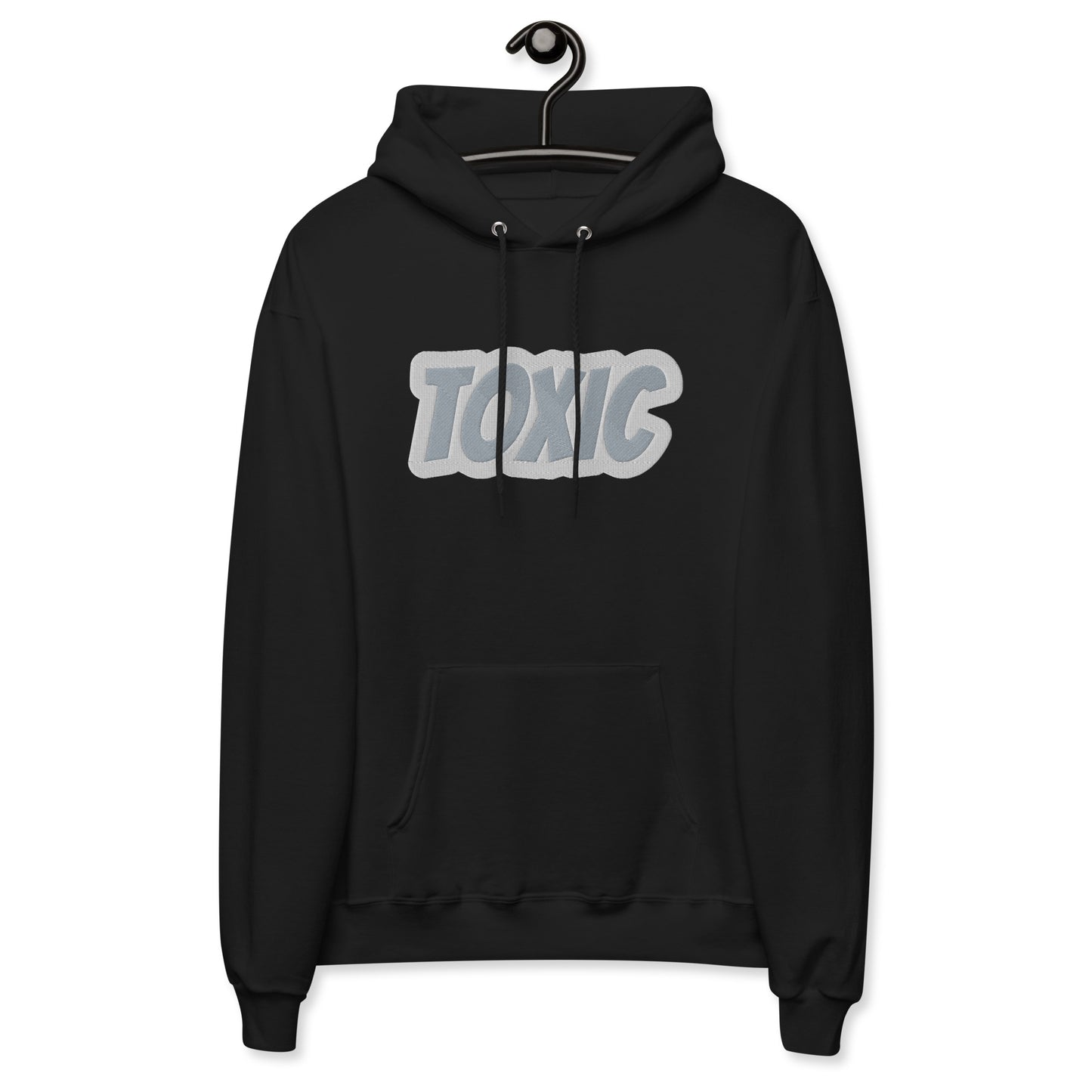 TOXIC Embroidery Unisex fleece hoodie