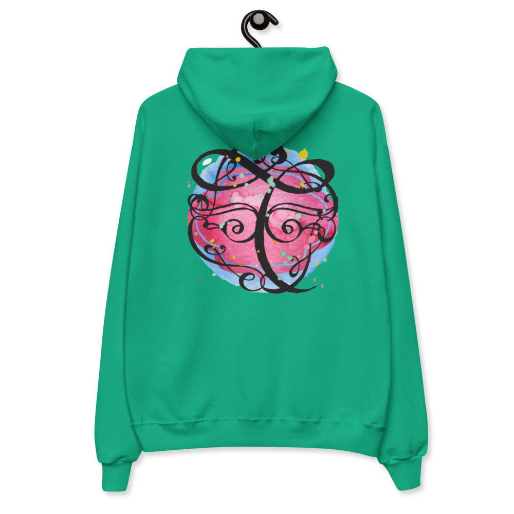 TOXIC Lip Unisex fleece hoodie