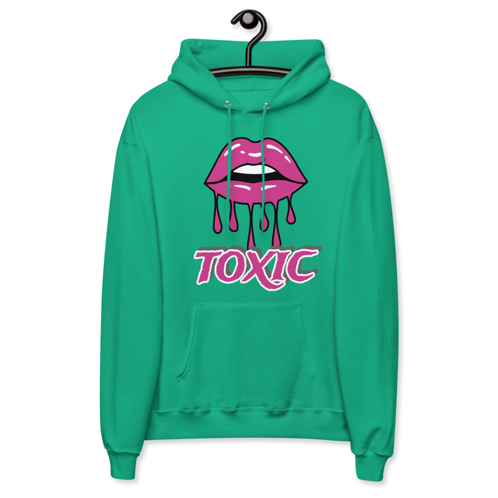 TOXIC Lip Unisex fleece hoodie