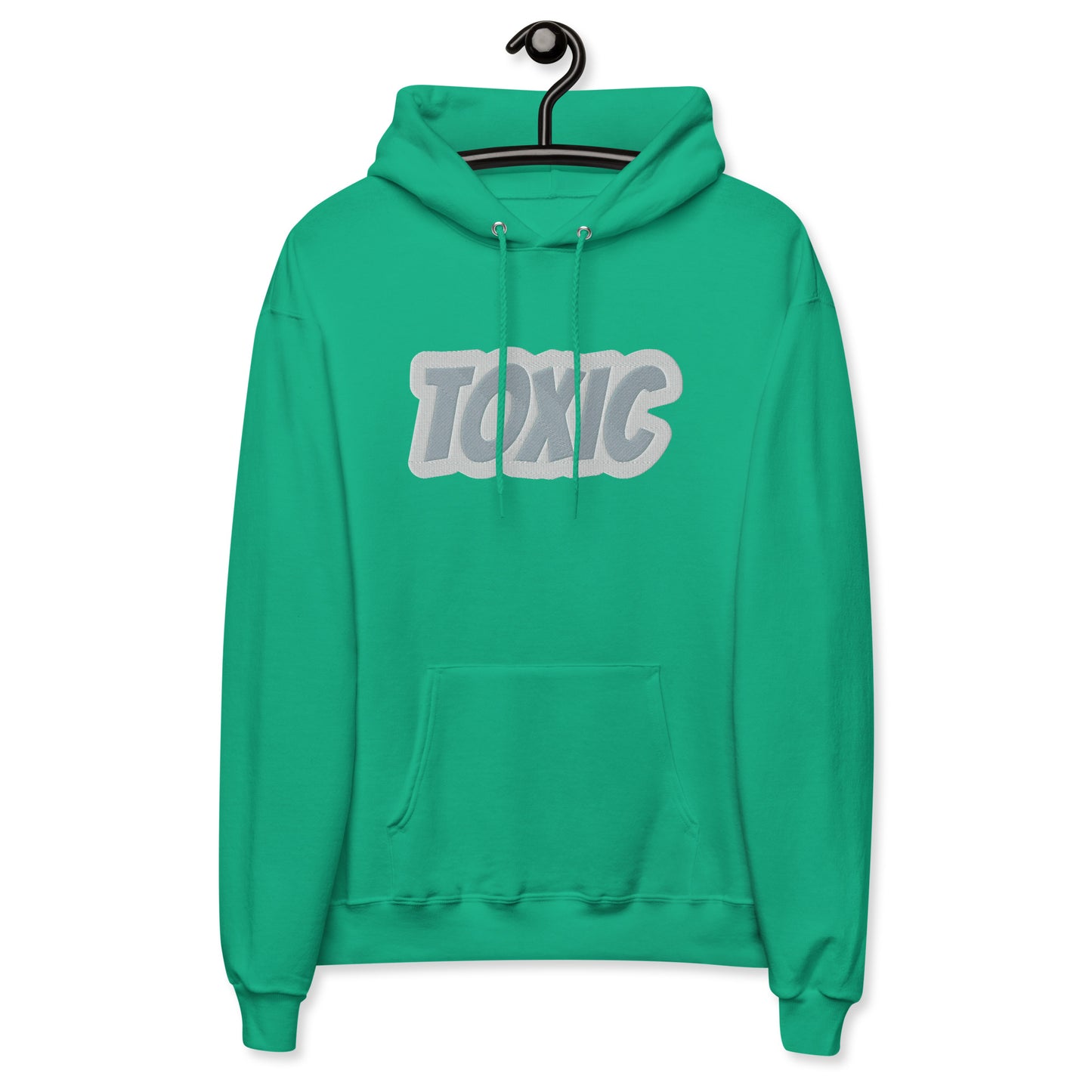 TOXIC Embroidery Unisex fleece hoodie