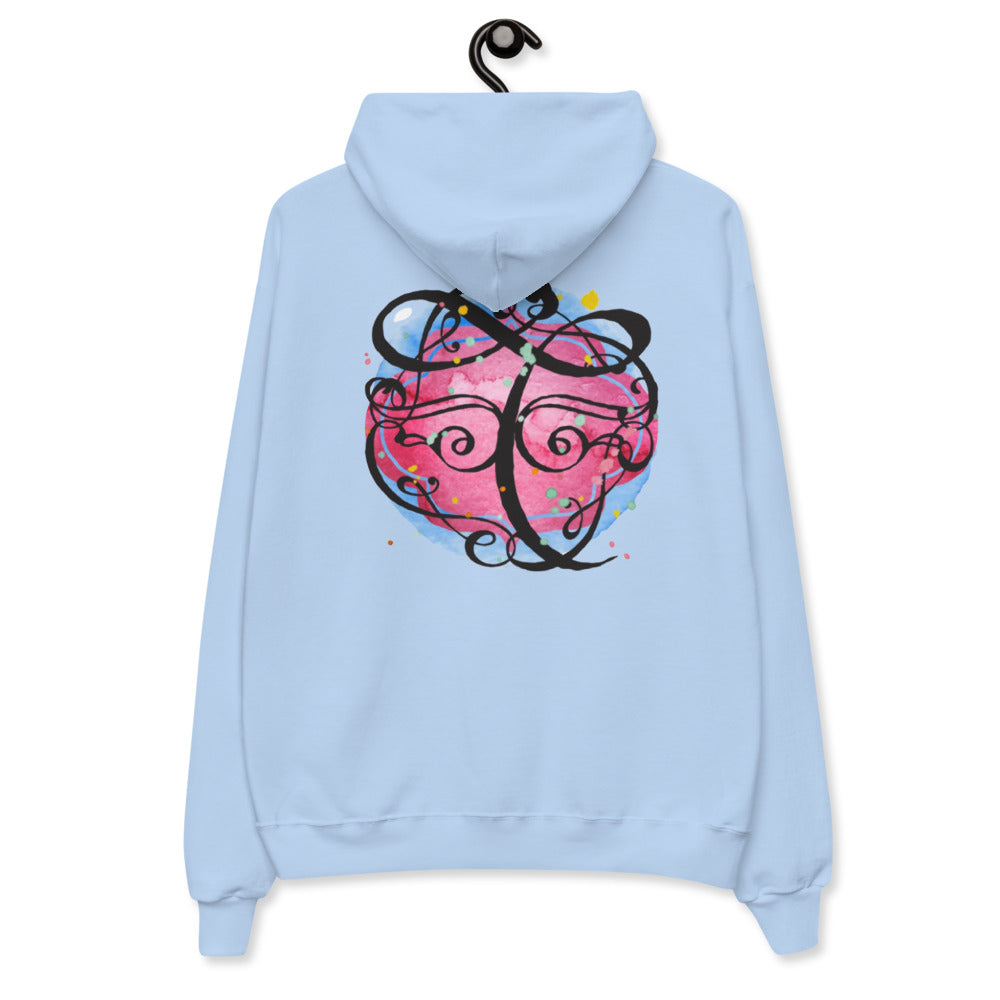 TOXIC Lip Unisex fleece hoodie