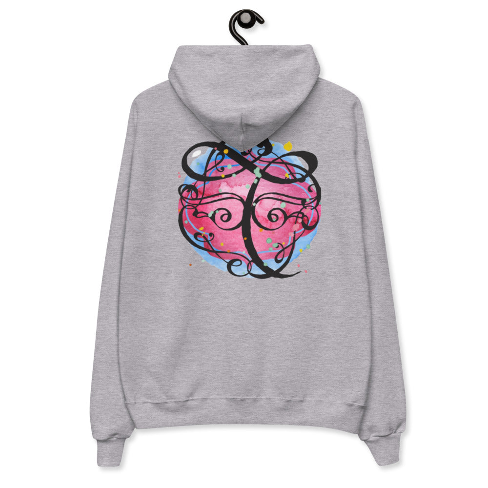 TOXIC Lip Unisex fleece hoodie