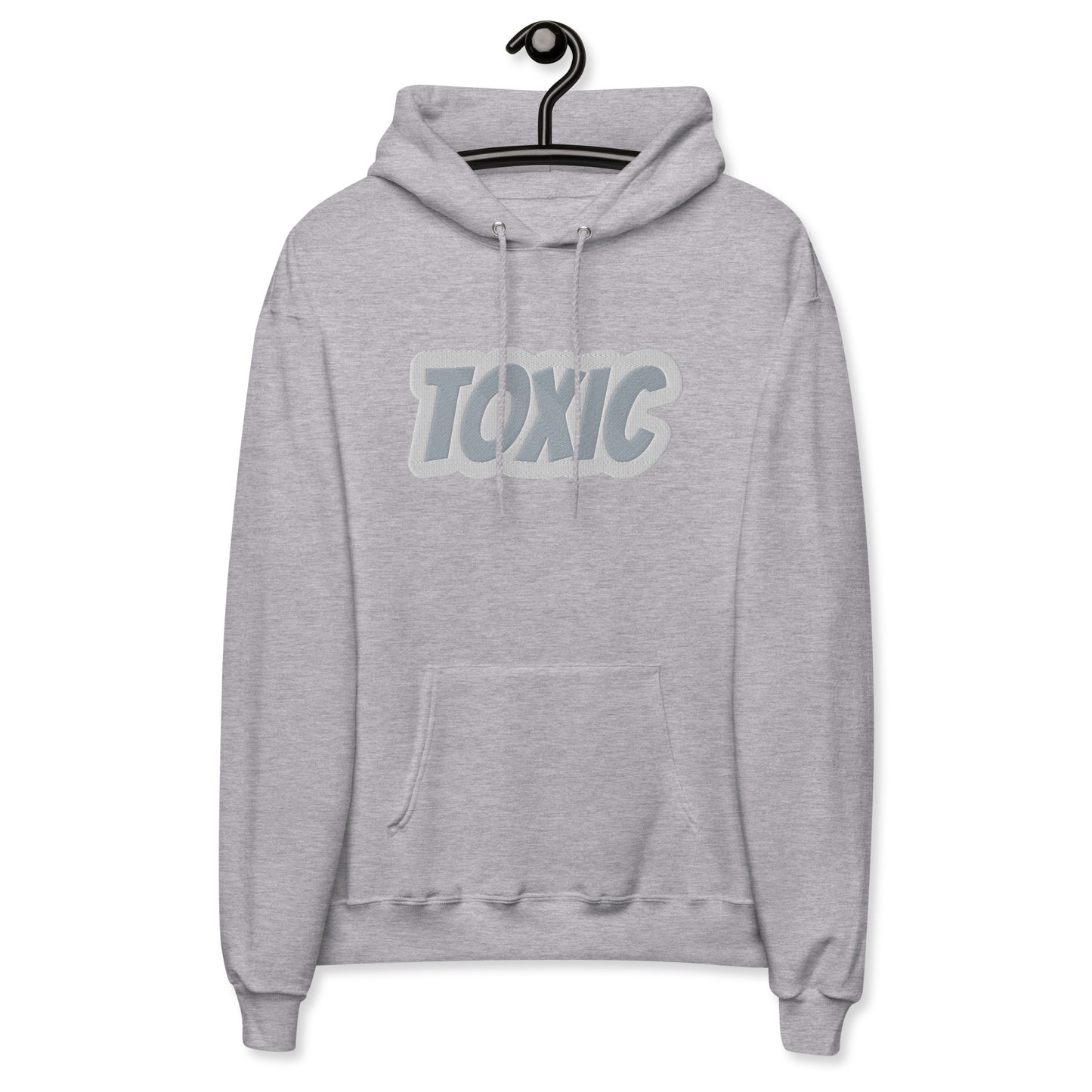 TOXIC Embroidery Unisex fleece hoodie