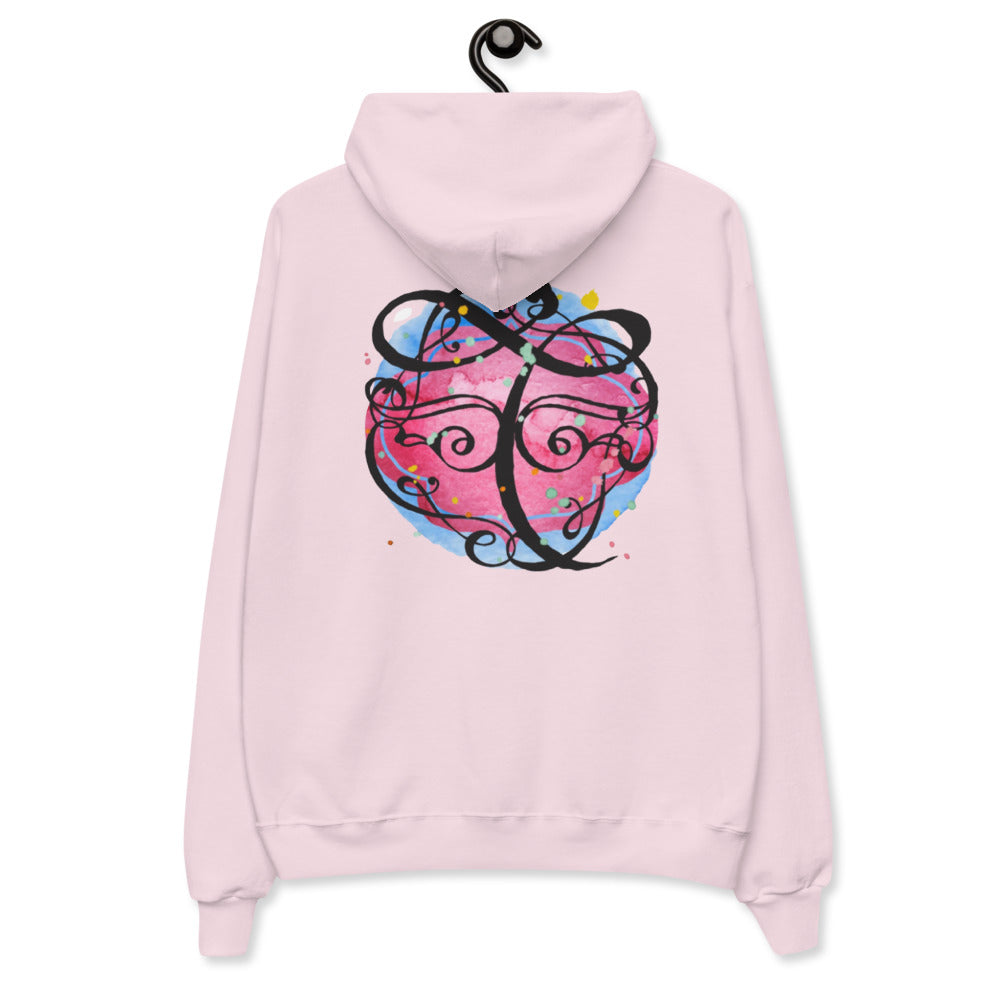TOXIC Lip Unisex fleece hoodie