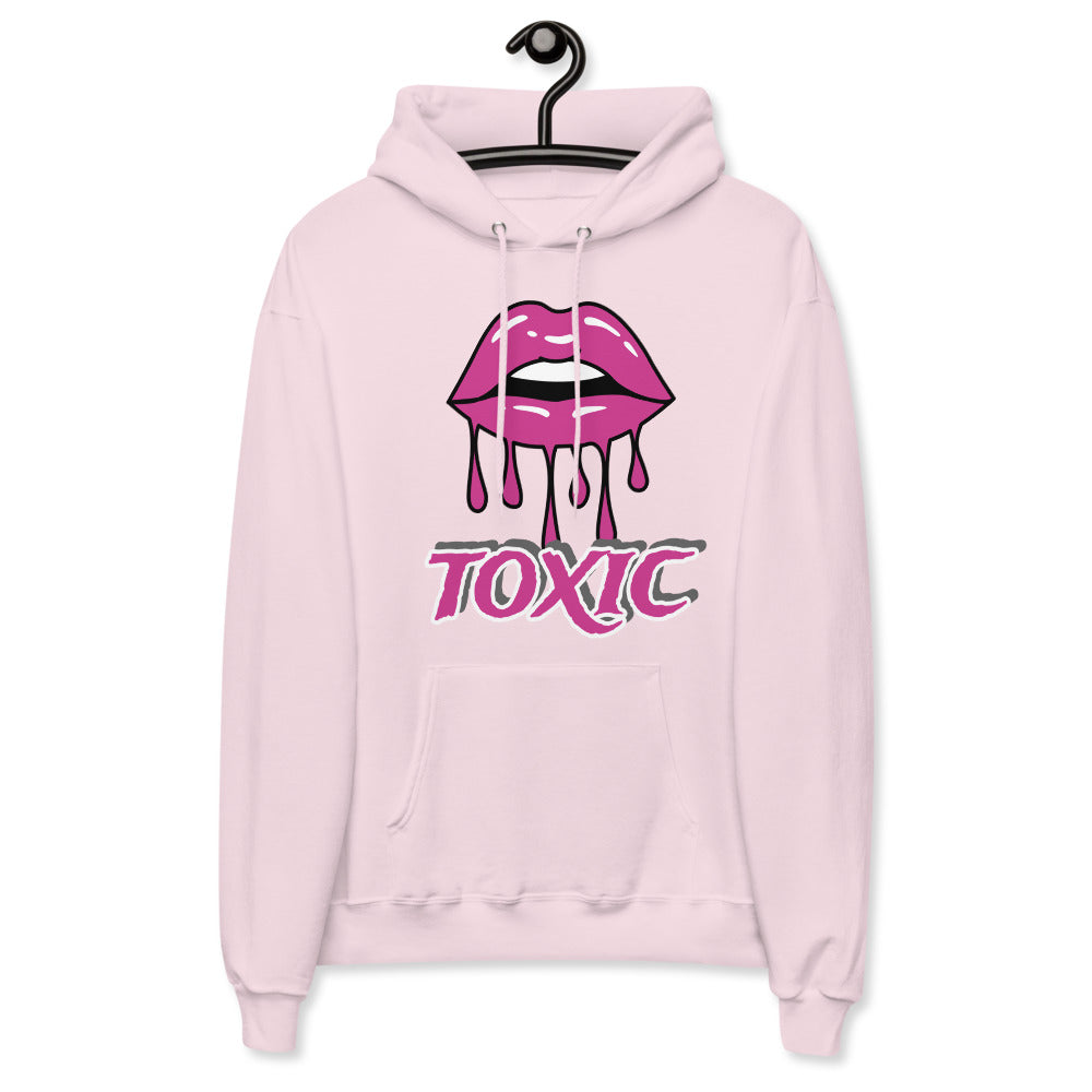 TOXIC Lip Unisex fleece hoodie