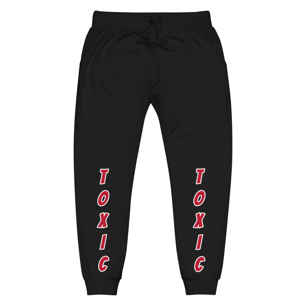 TOXIC Double Red Unisex fleece sweatpants