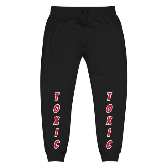TOXIC Double Red Unisex fleece sweatpants