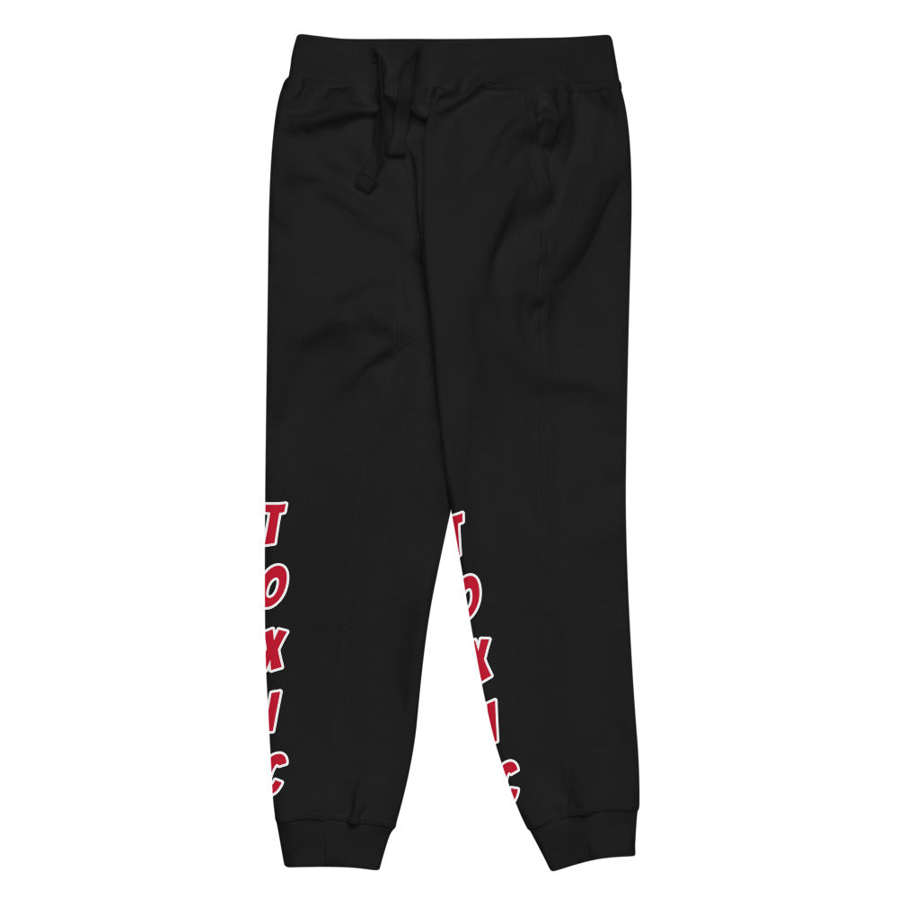 TOXIC Double Red Unisex fleece sweatpants