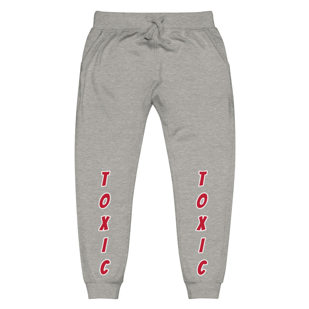 TOXIC Double Red Unisex fleece sweatpants