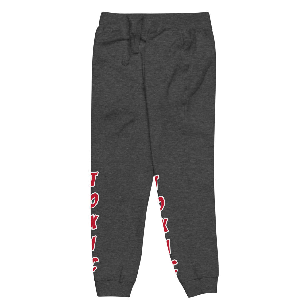 TOXIC Double Red Unisex fleece sweatpants