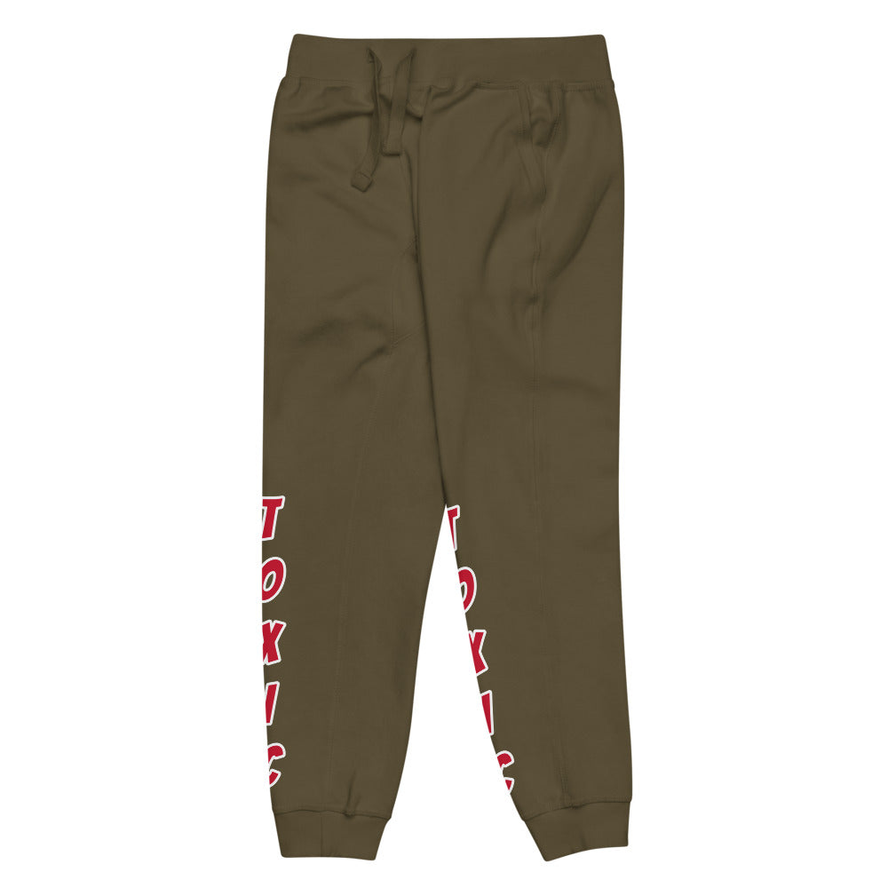 TOXIC Double Red Unisex fleece sweatpants