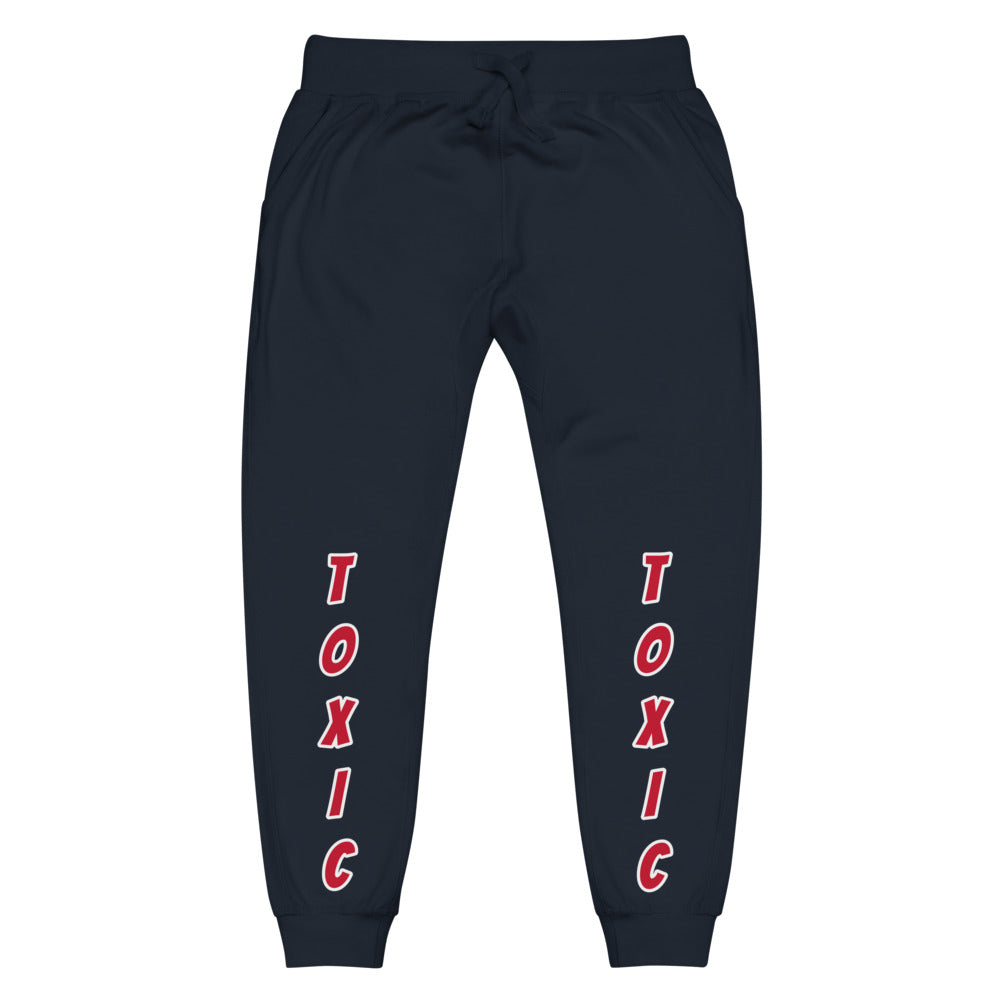 TOXIC Double Red Unisex fleece sweatpants