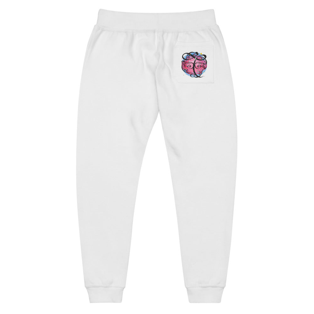 TOXIC Pink Shadow Unisex fleece sweatpants