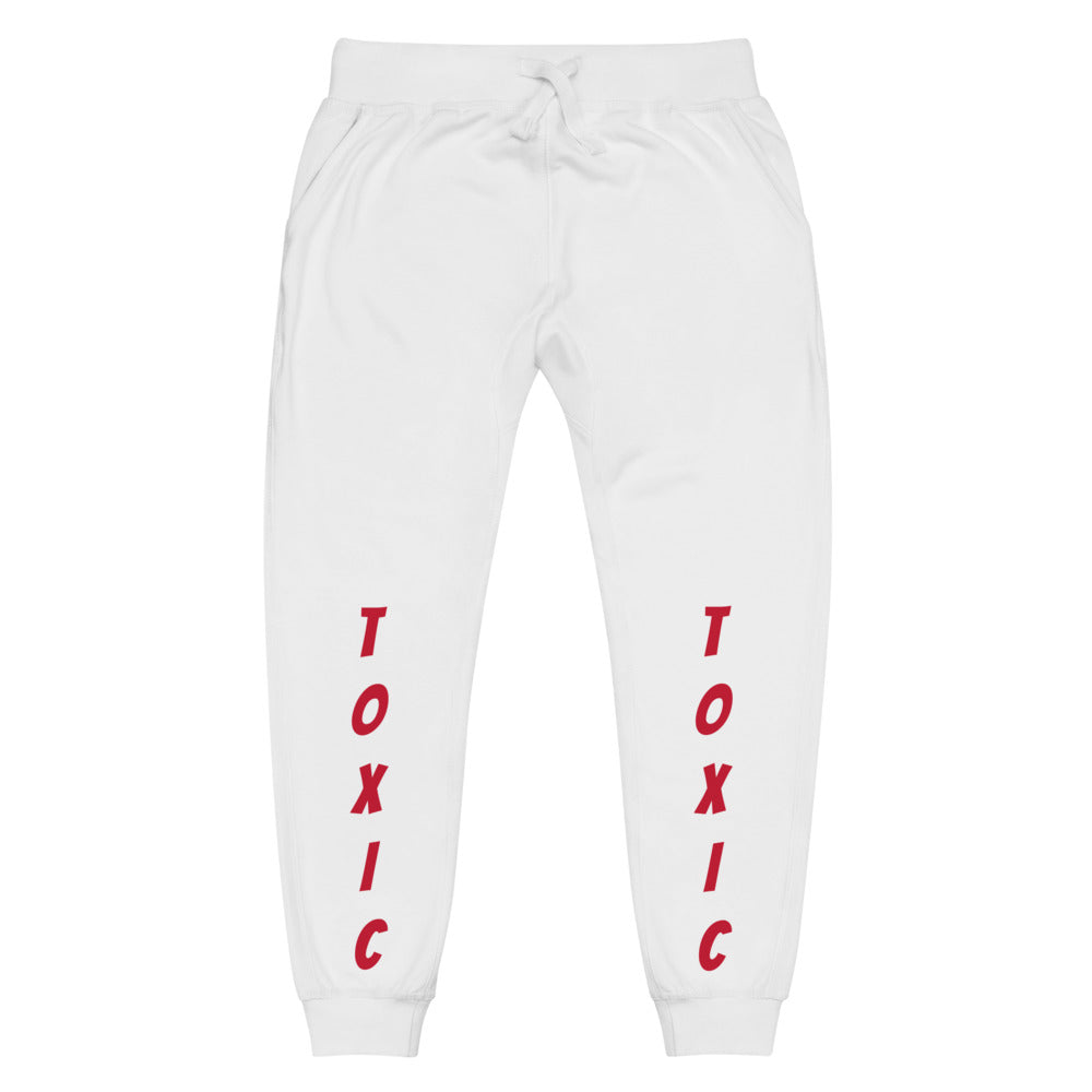 TOXIC Double Red Unisex fleece sweatpants