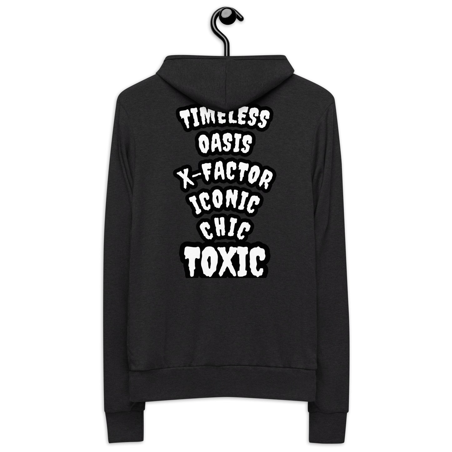 TOXIC LIGHTWEIGHT DEFINE Unisex zip hoodie