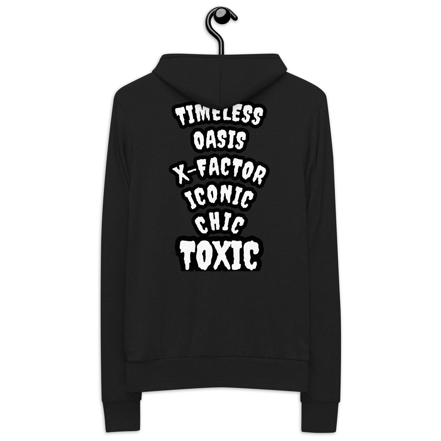 TOXIC LIGHTWEIGHT DEFINE Unisex zip hoodie