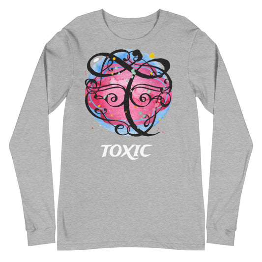 TOXIC Pink Unisex Long Sleeve Tee