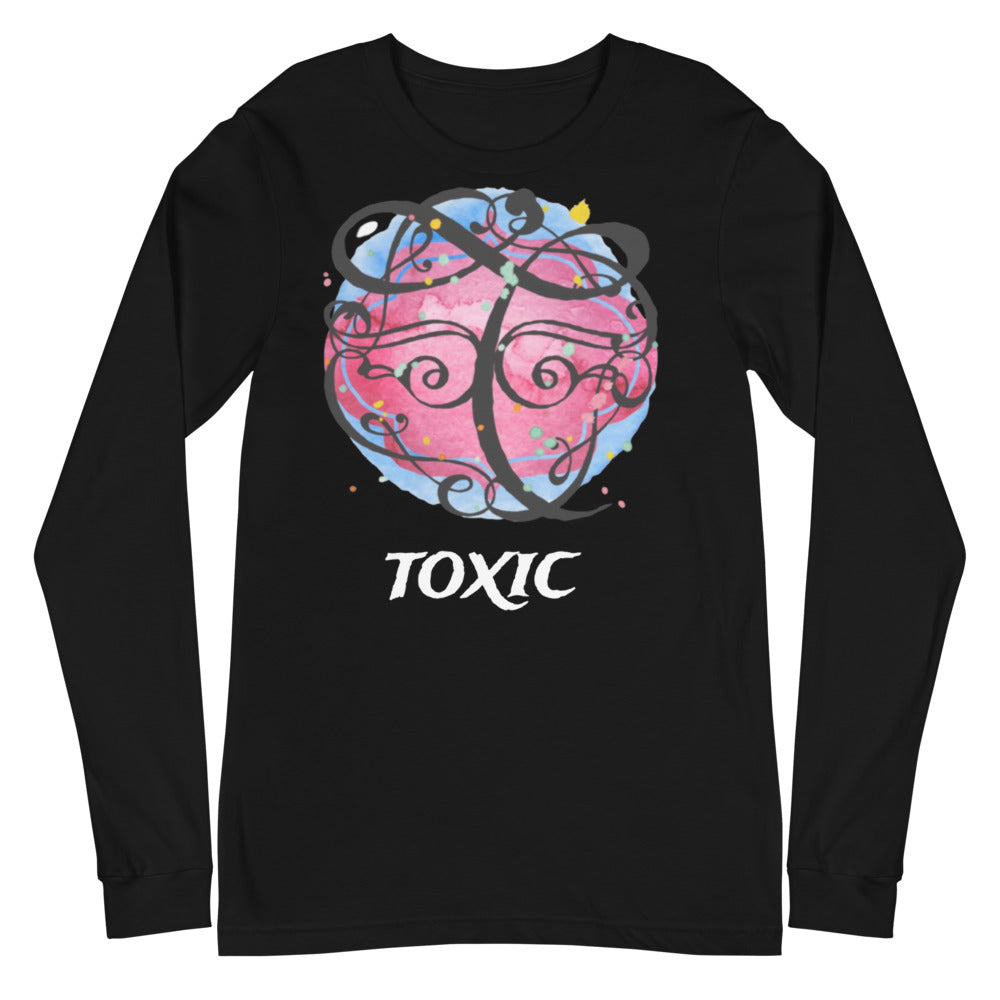 TOXIC Pink Unisex Long Sleeve Tee