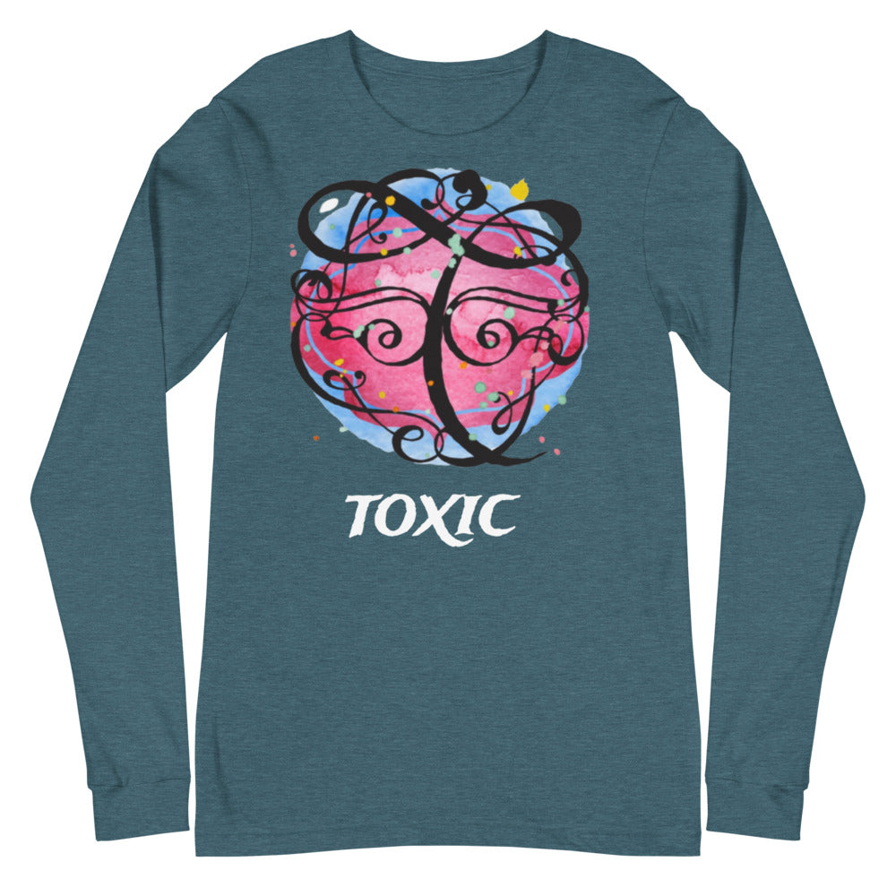 TOXIC Pink Unisex Long Sleeve Tee