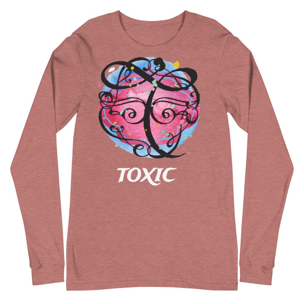 TOXIC Pink Unisex Long Sleeve Tee