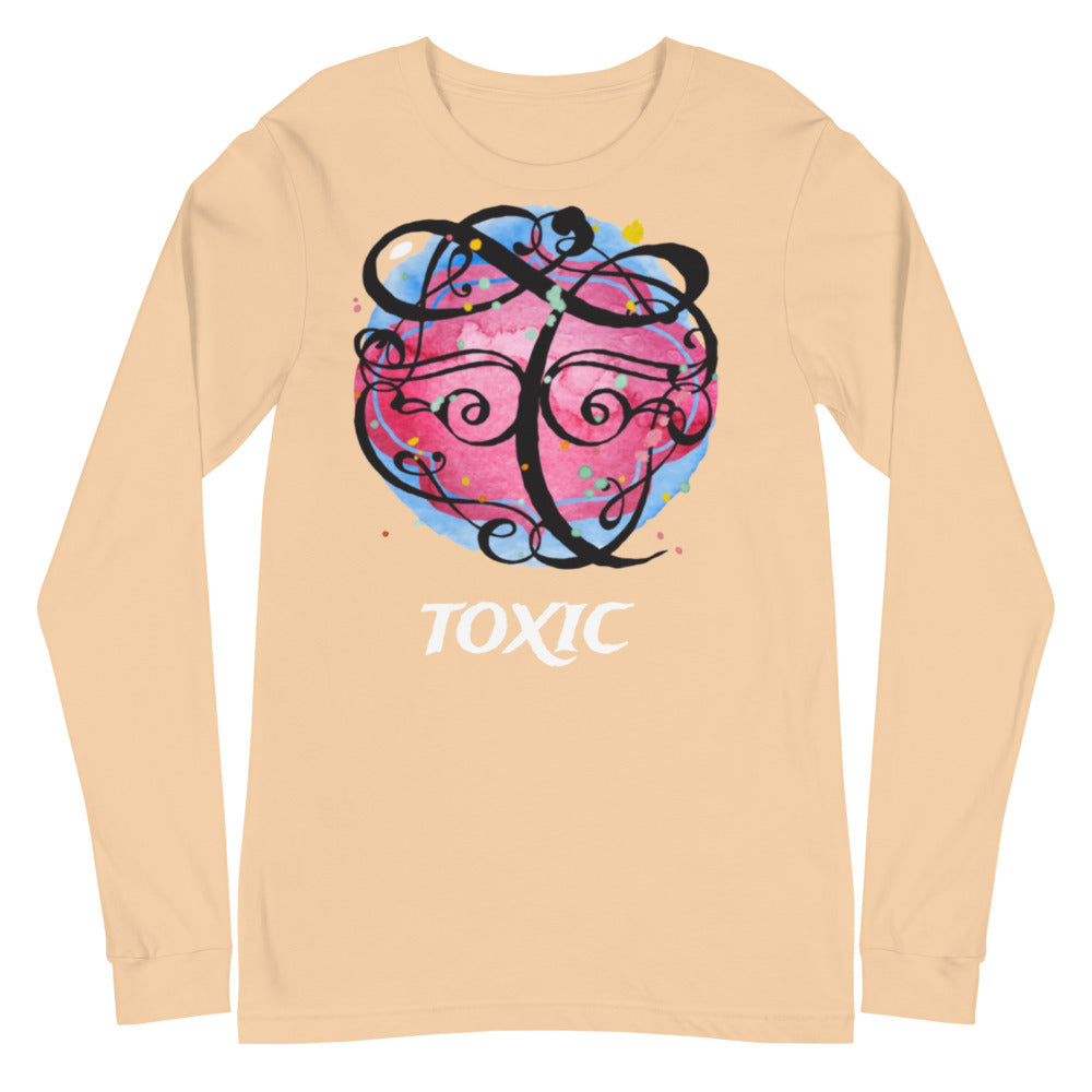 TOXIC Pink Unisex Long Sleeve Tee