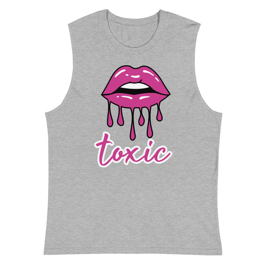 TOXIC Lips Muscle Shirt