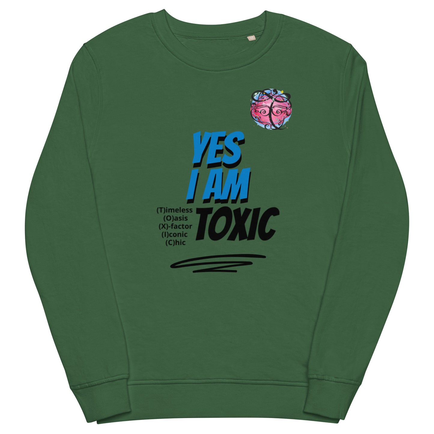 YES Unisex organic sweatshirt