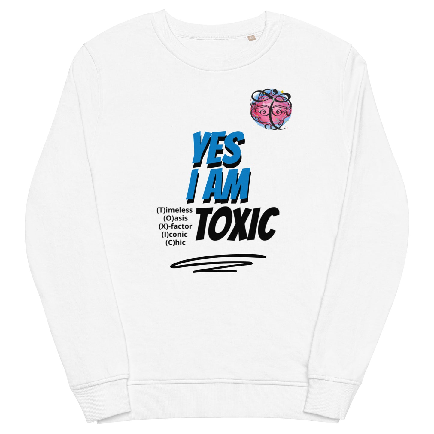 YES Unisex organic sweatshirt