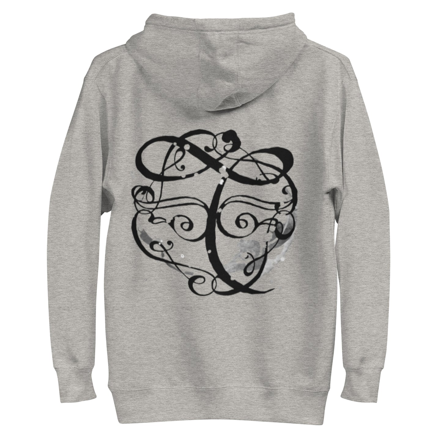 TOXIC SKULL Unisex Hoodie (B/W)