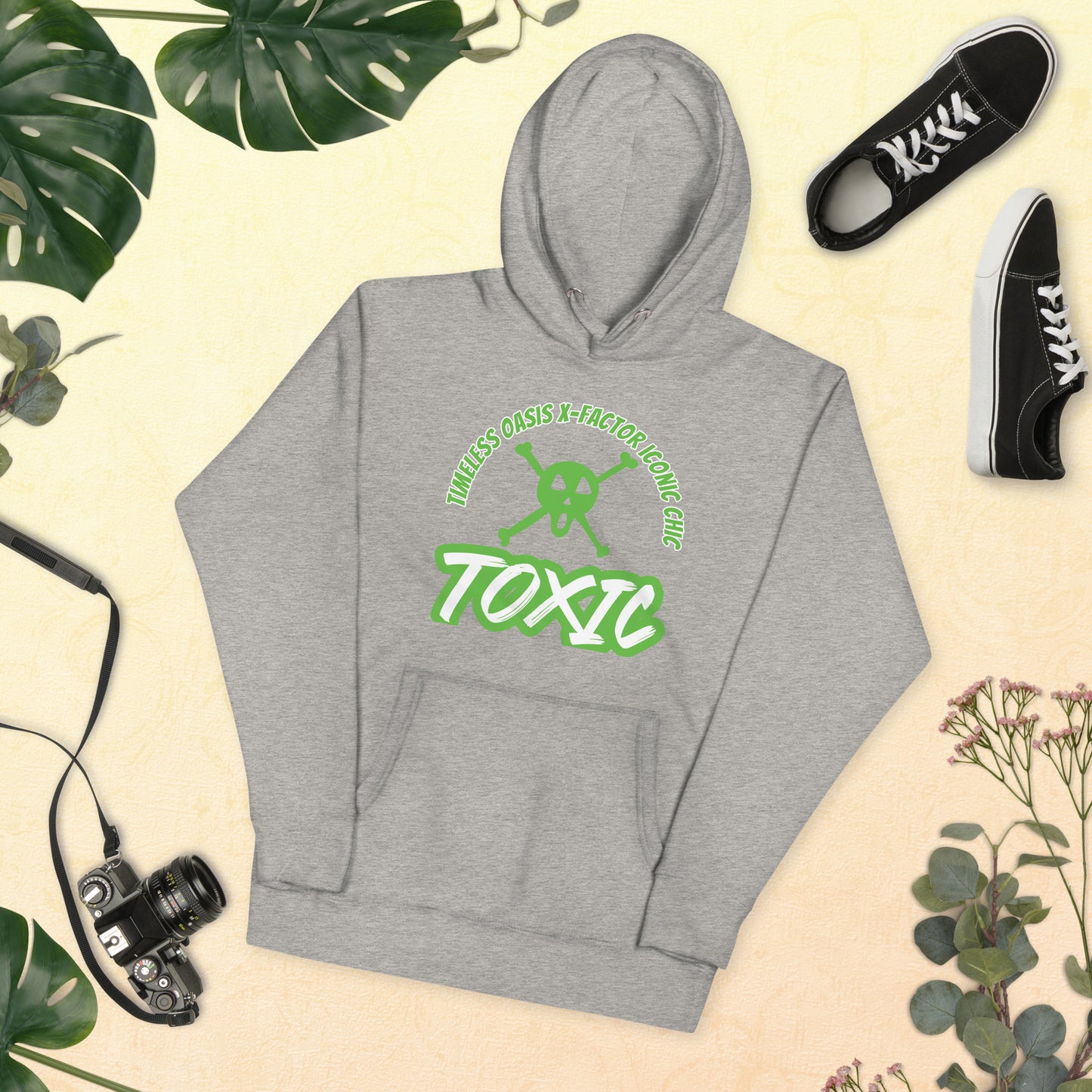 TOXIC SKULL Unisex Hoodie (G)