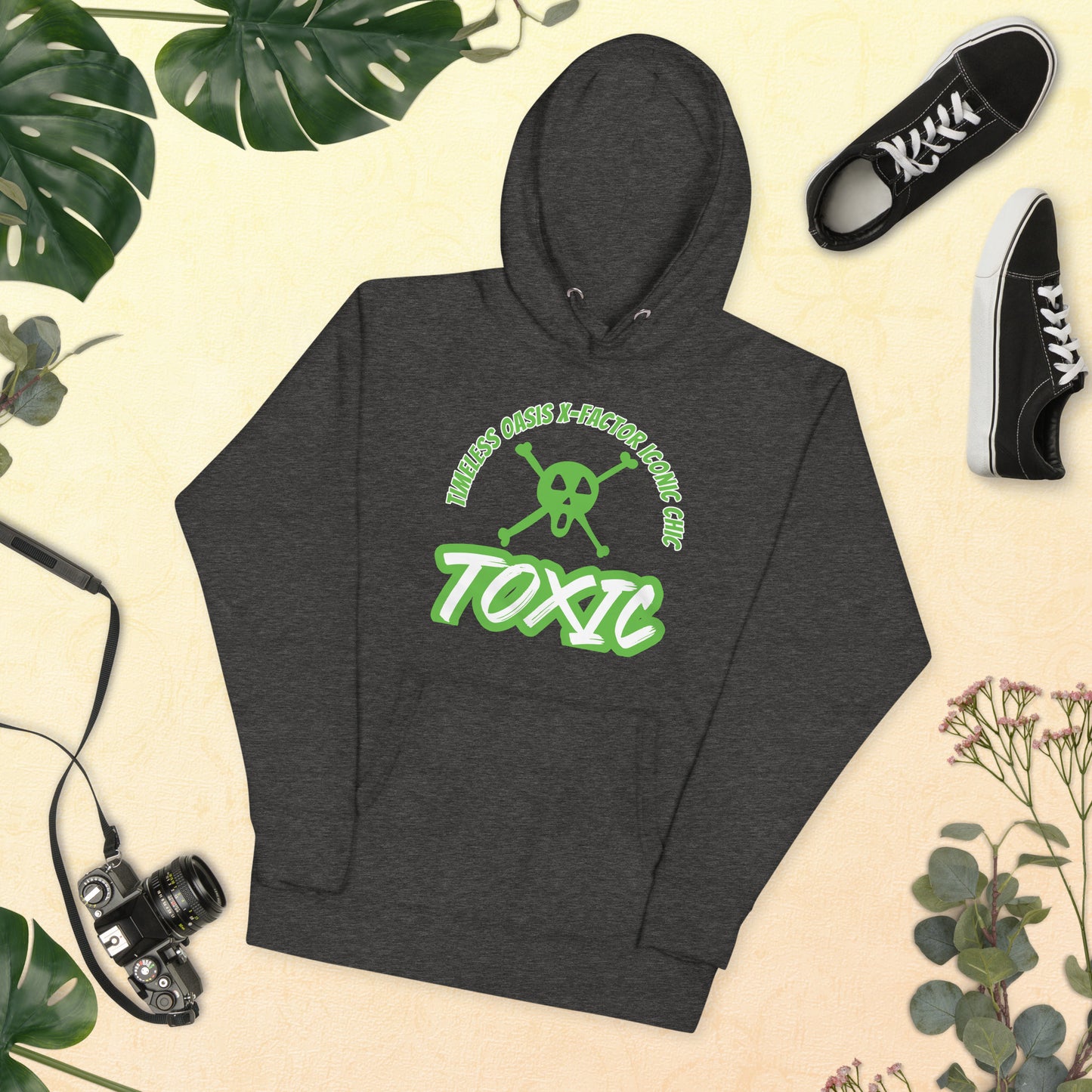 TOXIC SKULL Unisex Hoodie (G)
